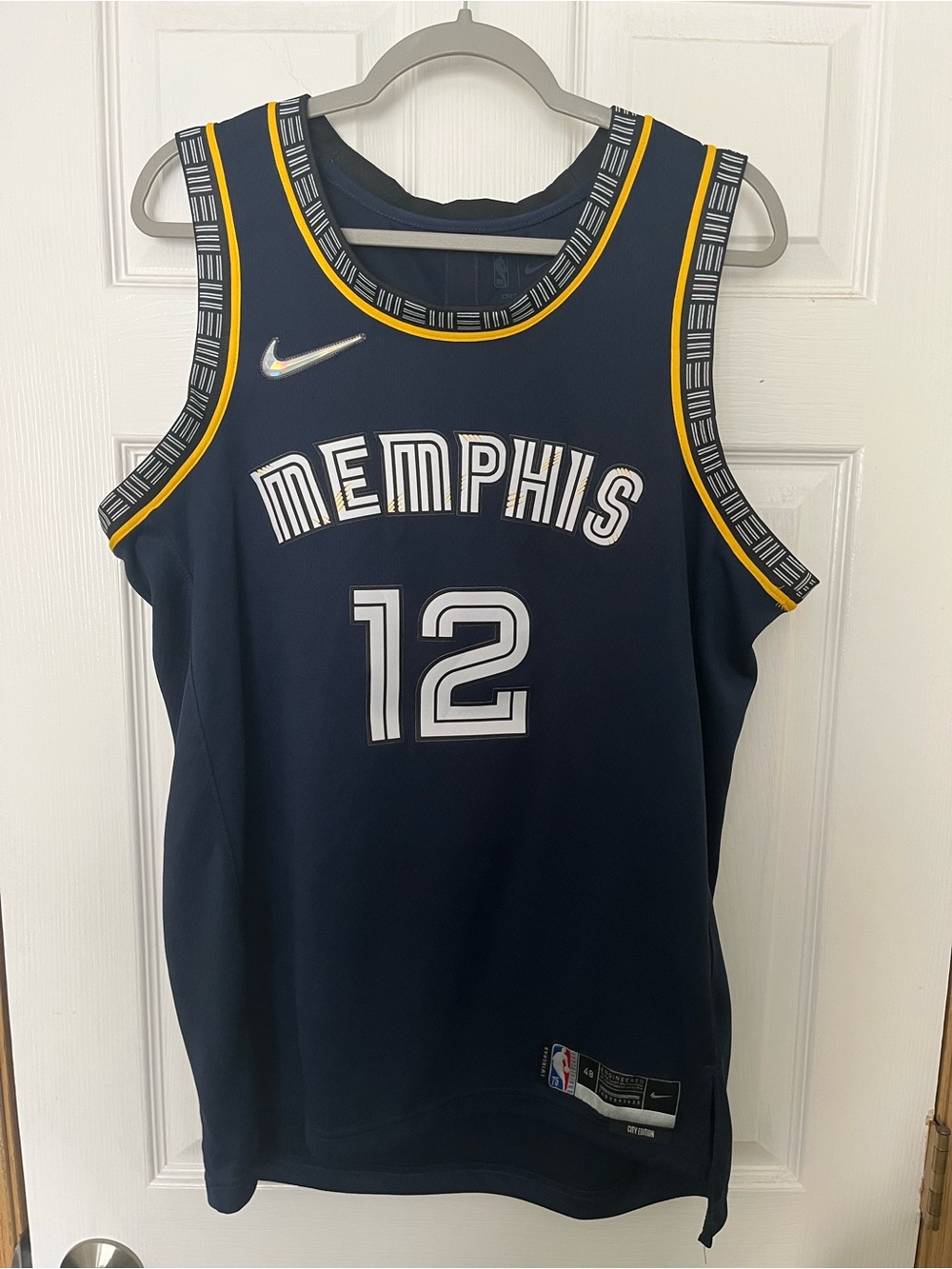 Nike Ja Morant Memphis Swingman Basketball Jersey